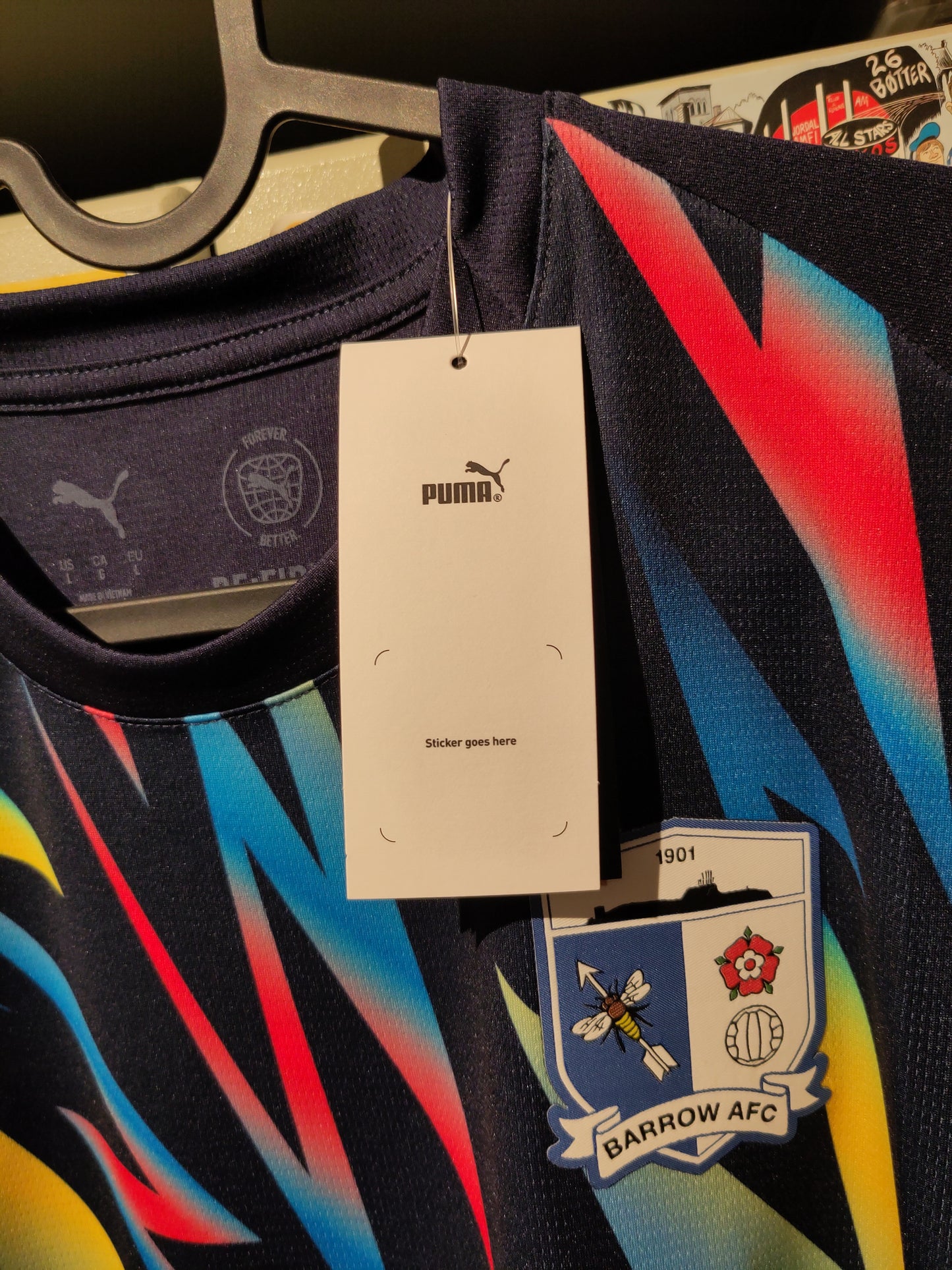 Barrow drakt 2025-26 borte (BNWT)