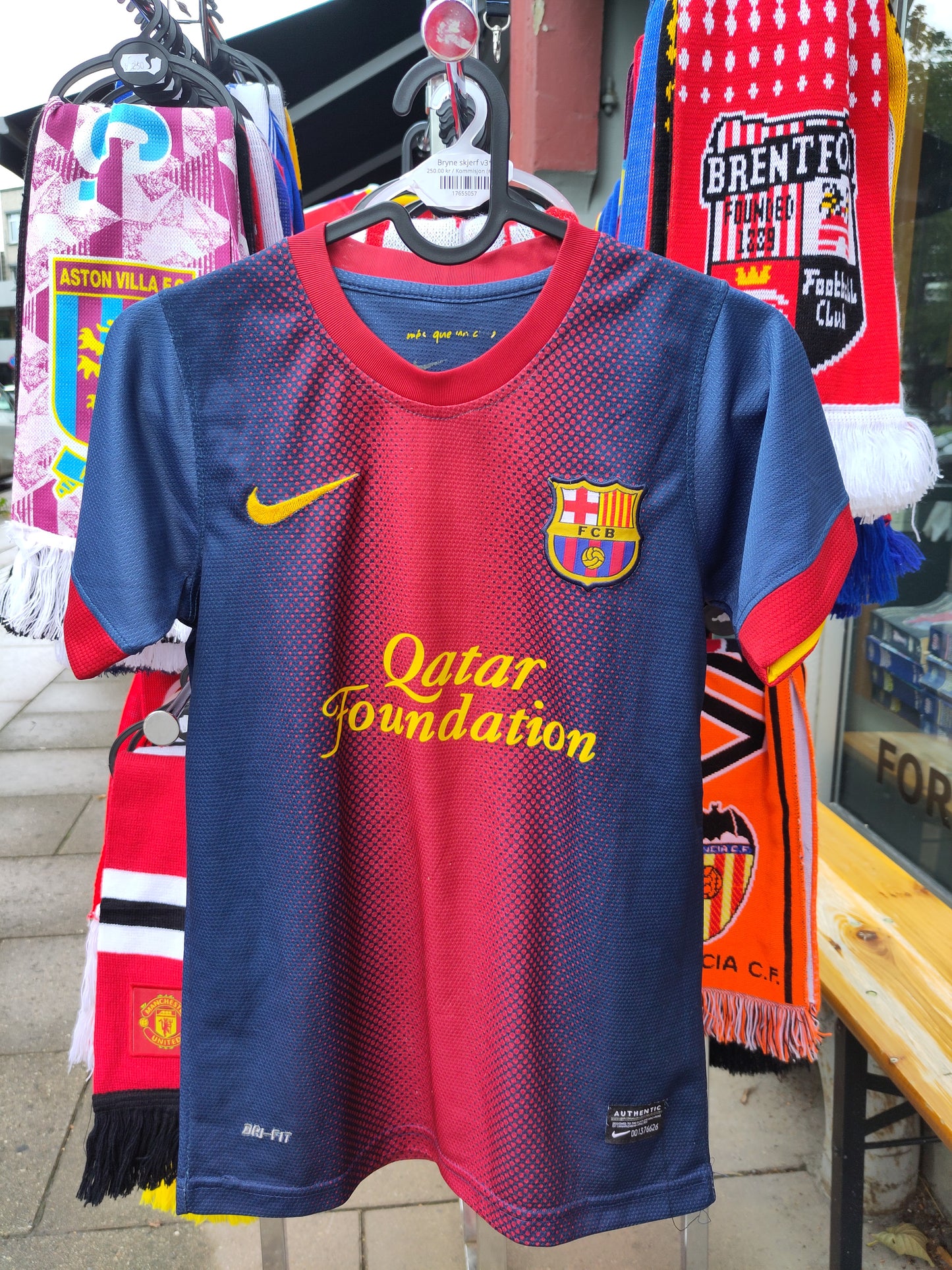 Barcelona drakt 2012-13 hjemme barn