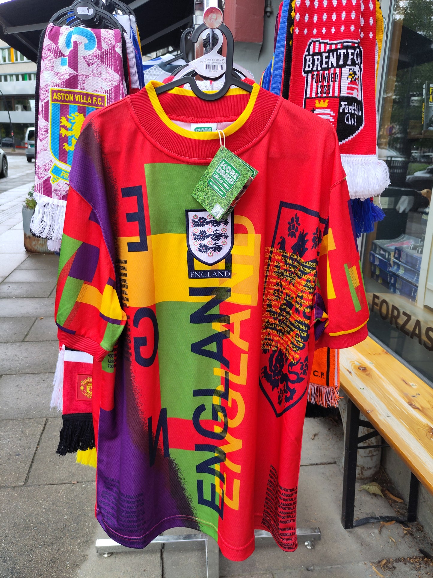 England drakt 1996 keeper retro (BNWT)