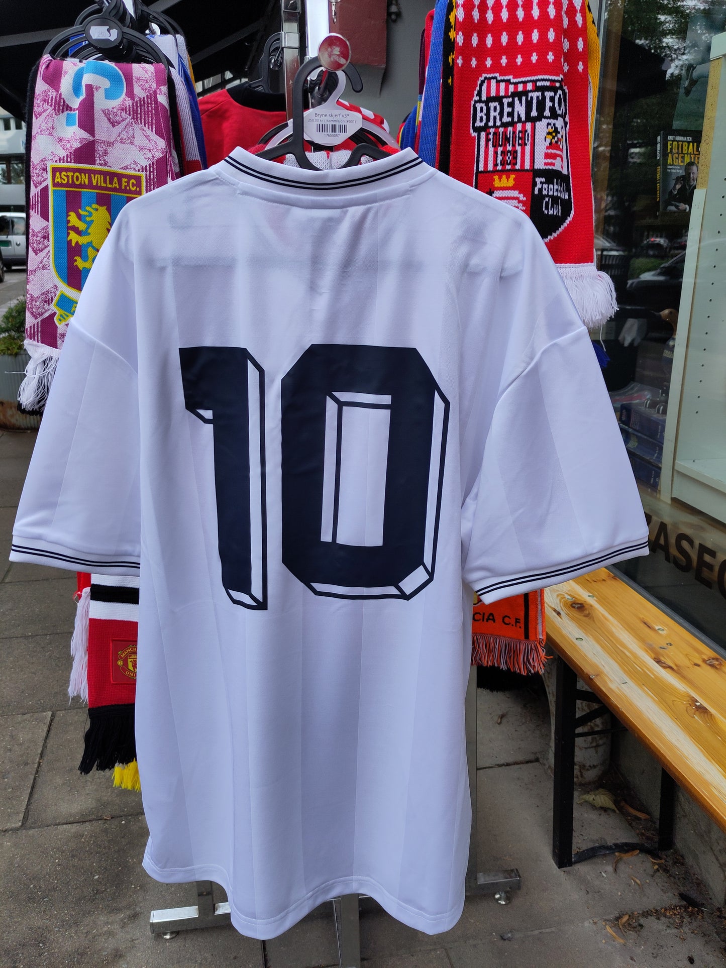 Tottenham drakt 1983-84 hjemme retro UEFA cup final (BNWT)