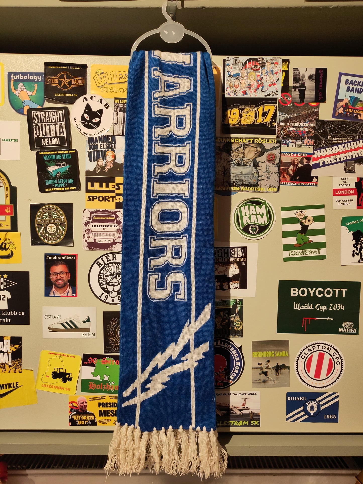 Sparta Sarpsborg skjerf Warriors