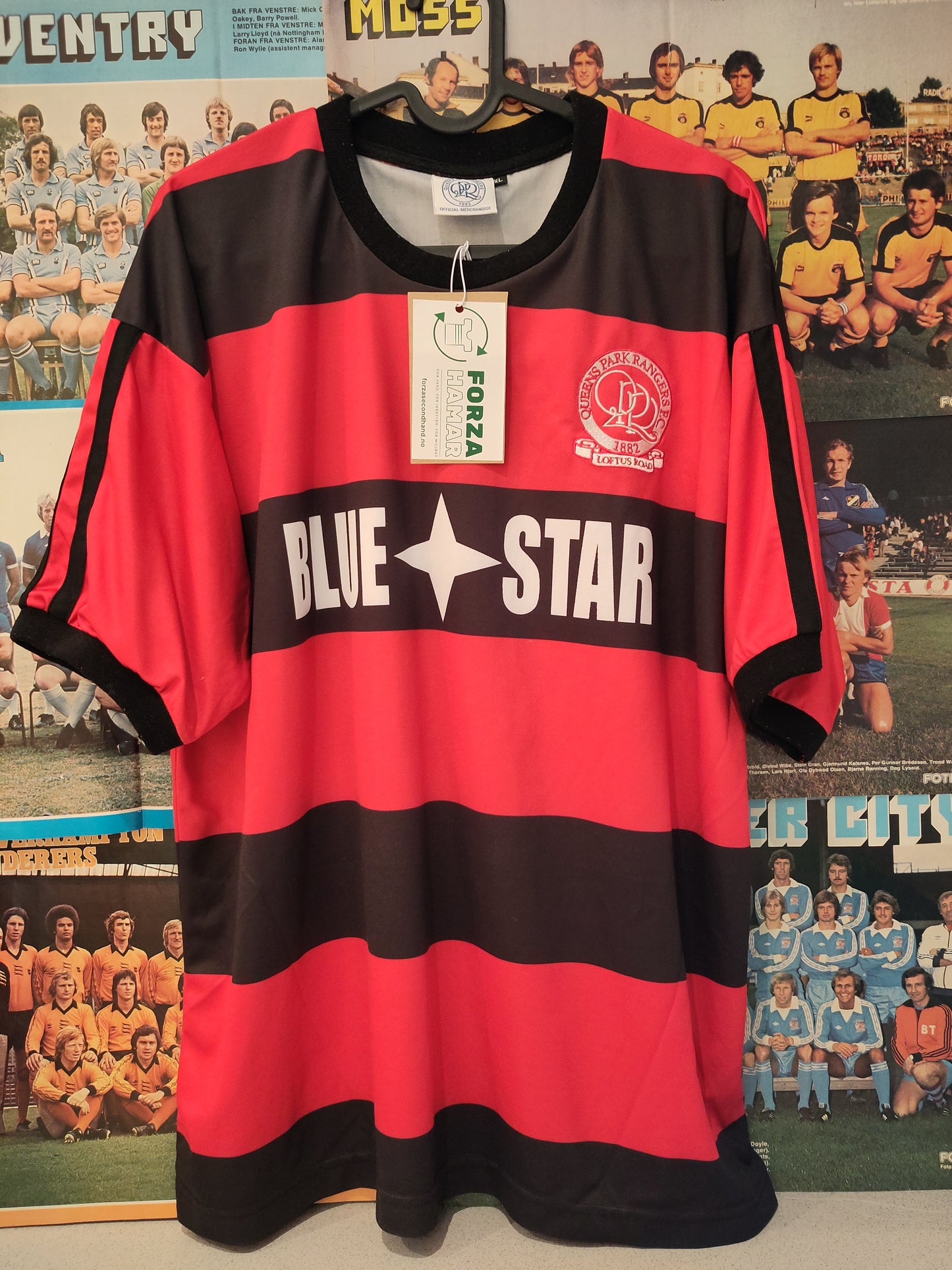Queens Park Rangers drakt 1986-87 borte retro