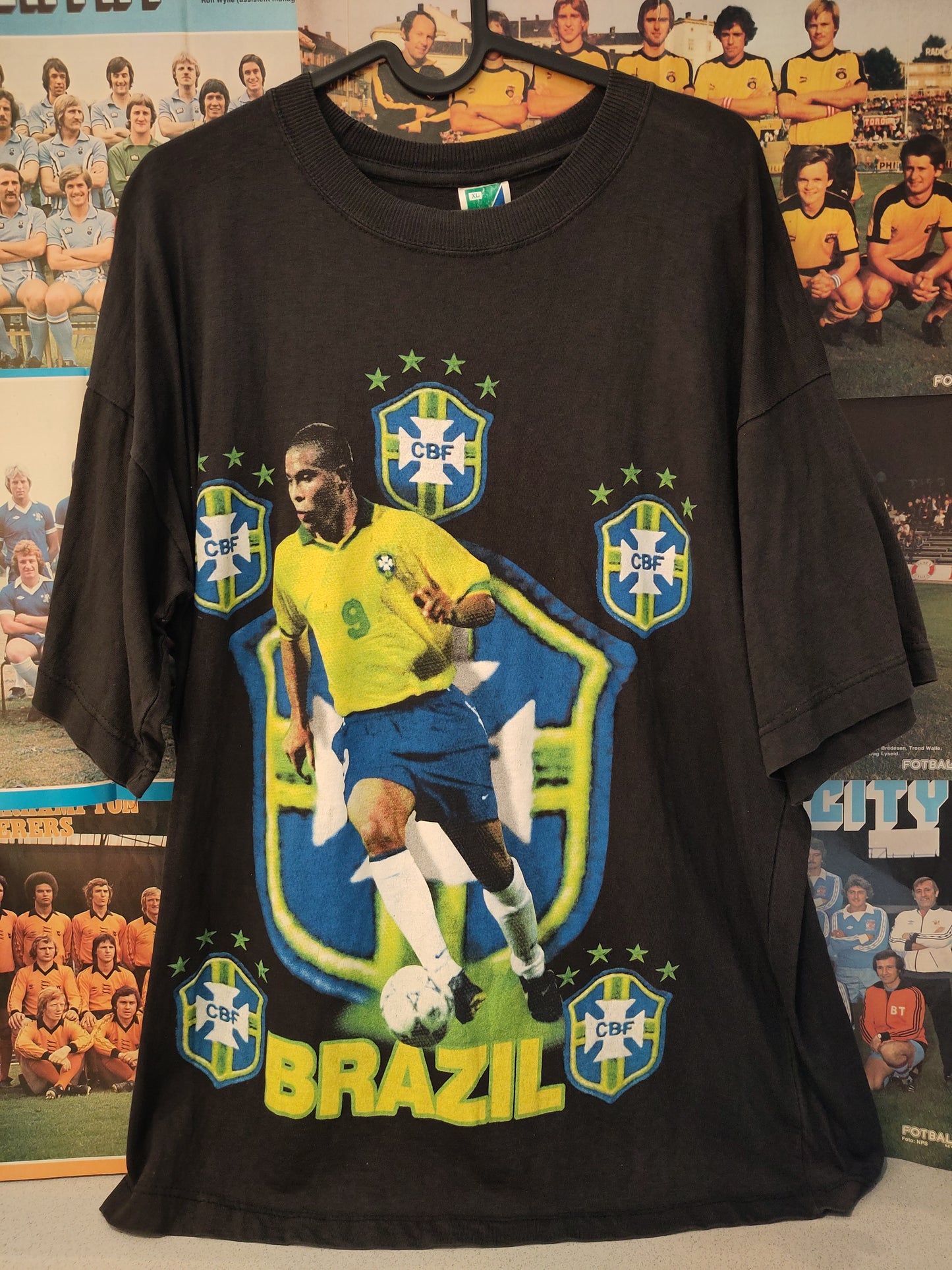 Brasil t-skjorte Ronaldo