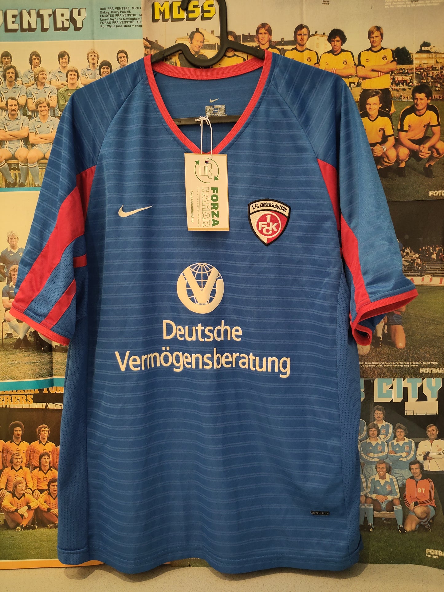 Kaiserslautern drakt 2002-03 borte