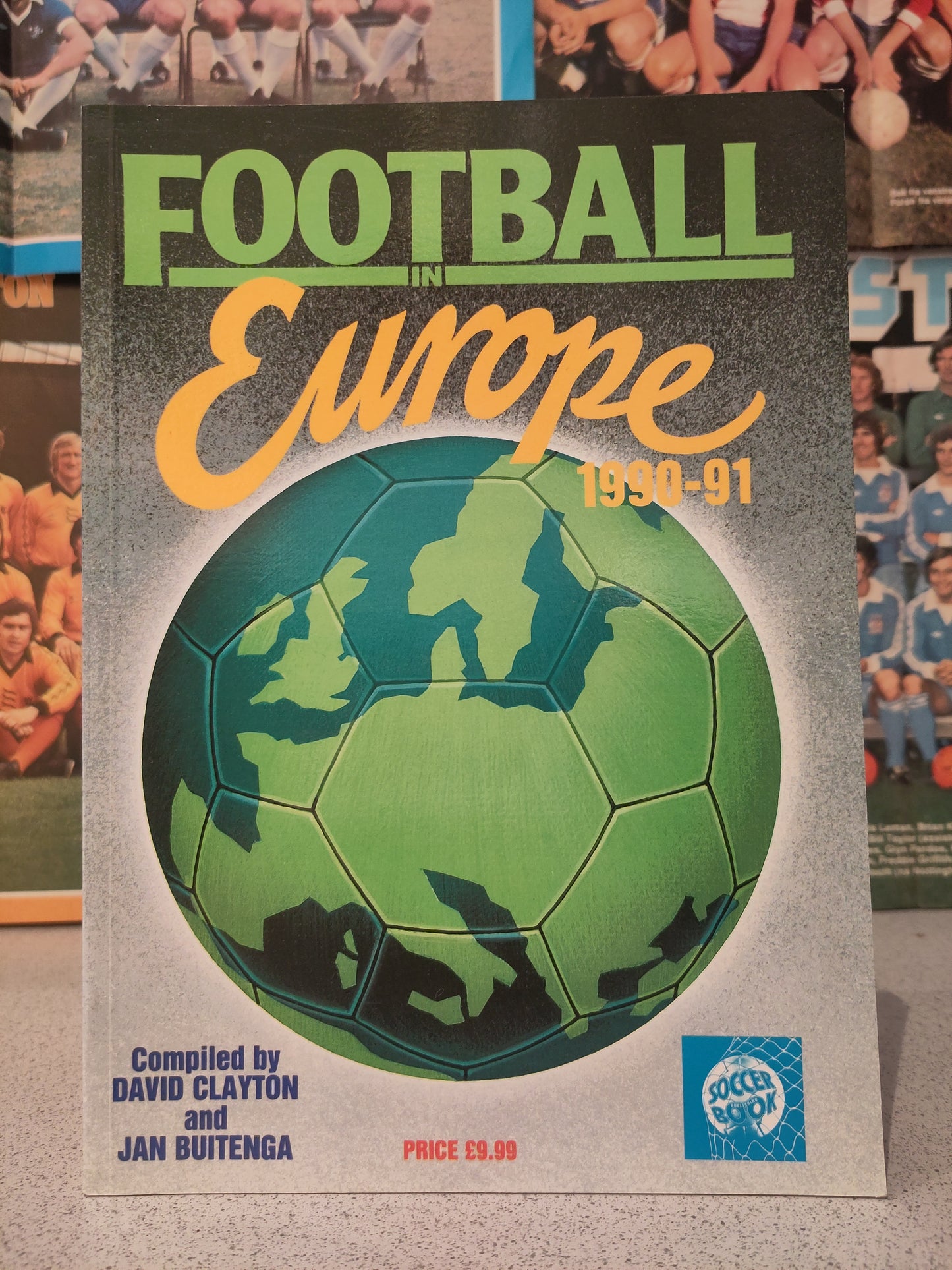 BOK: Football in Europe 1990-91 (Clayton/Buitenga)