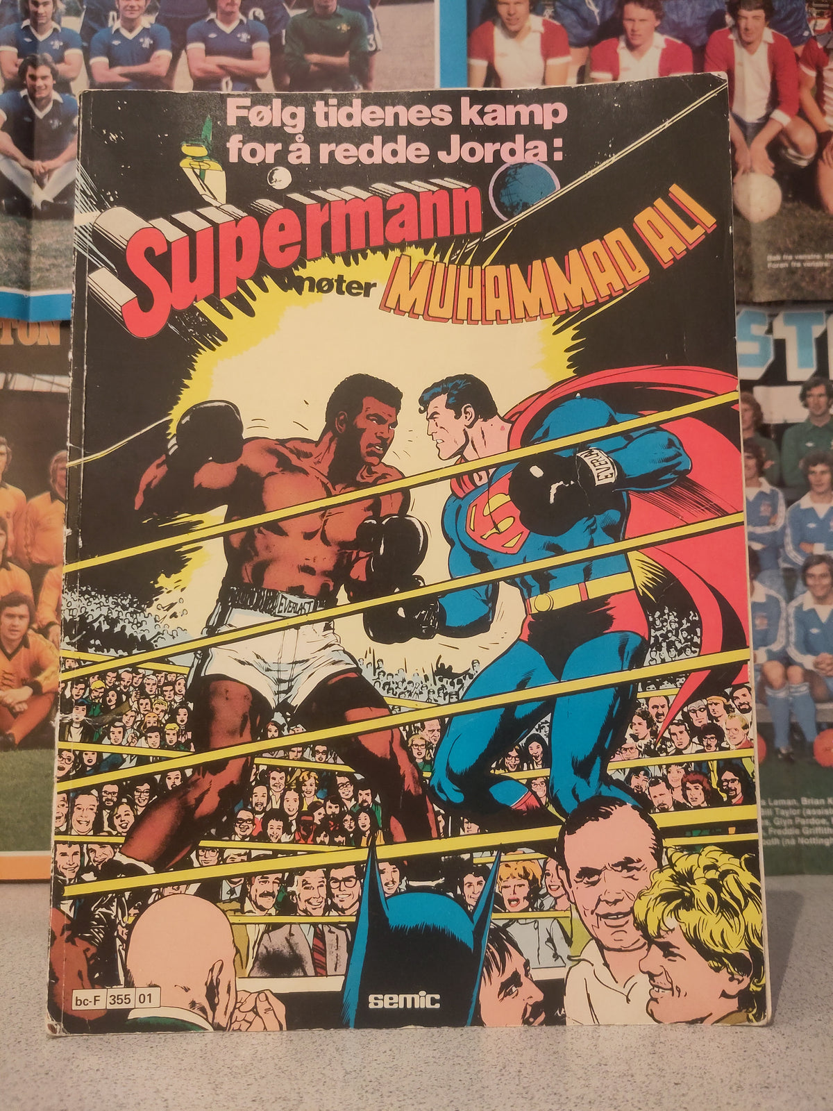 Supermann: Supermann møter Muhammad Ali - følg tidenes kamp for å redde Jorda