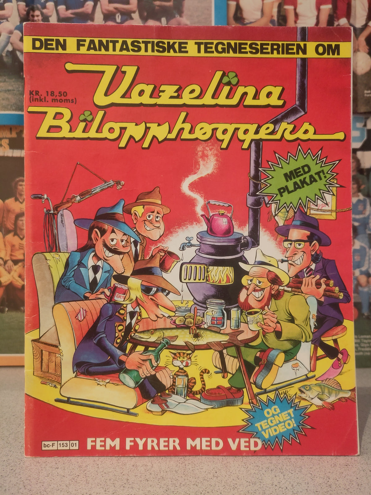Vazelina Bilopphøggers: Fem fyrer med ved