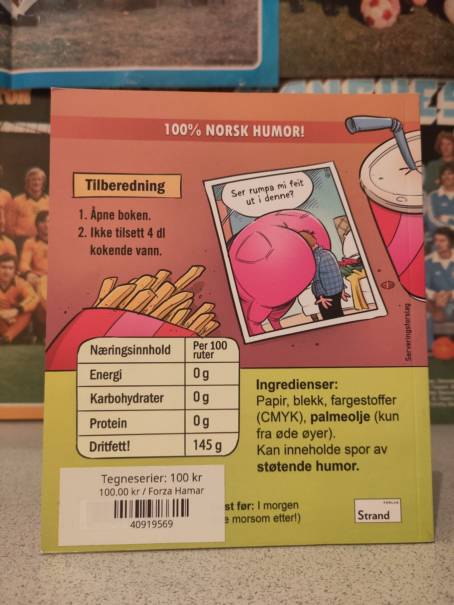 Hurtigmat: Naturlig smakløst! (Henriksen)