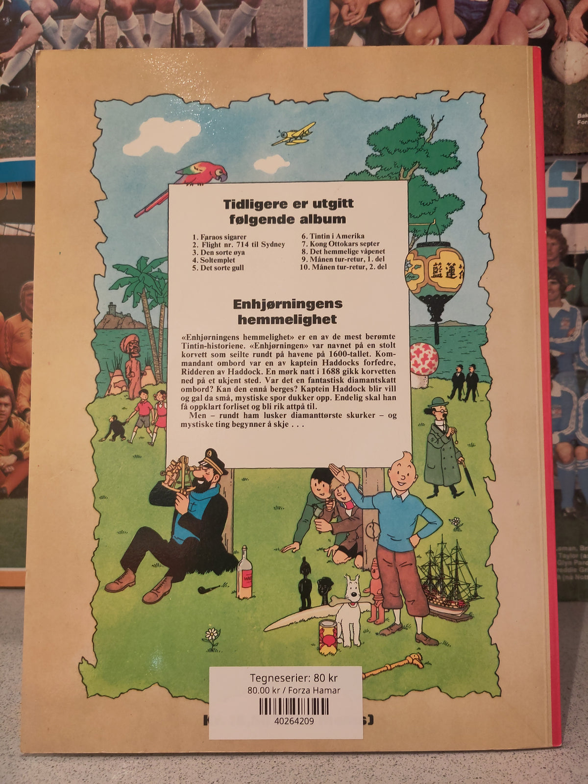 Tintin: Enhjørningens hemmelighet (Hergé)