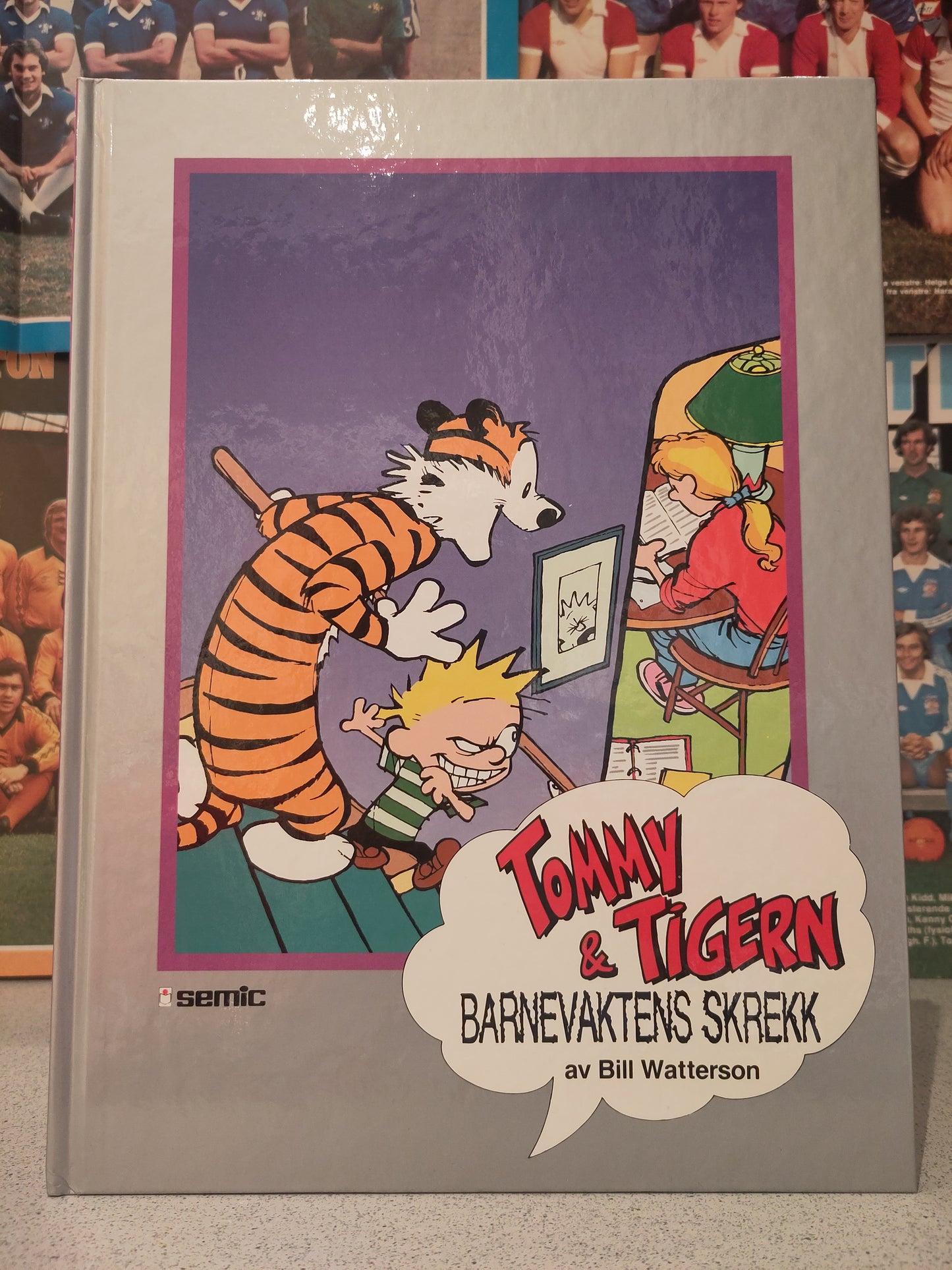 Tommy & Tigern: Bøker Seriesamlerklubben/Semic (Watterson)