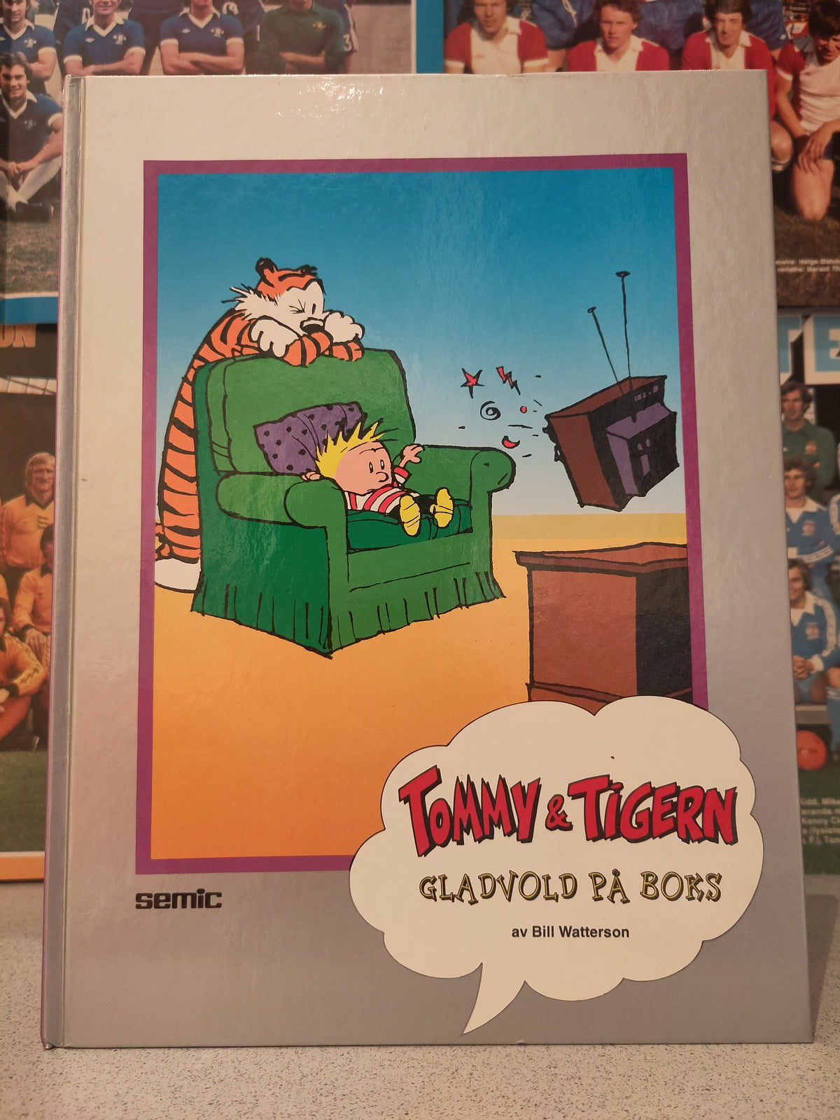 Tommy & Tigern: Bøker Seriesamlerklubben/Semic (Watterson)