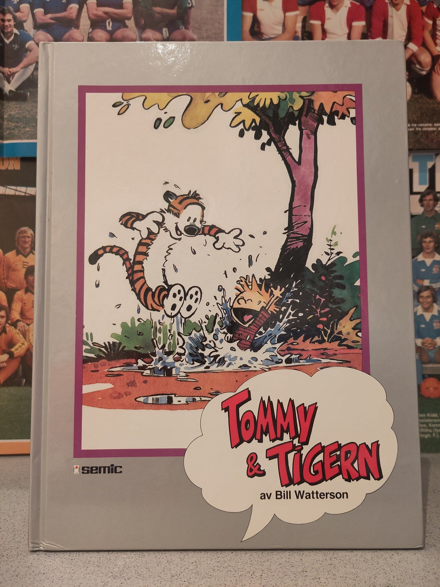 Tommy & Tigern: Bøker Seriesamlerklubben/Semic (Watterson)