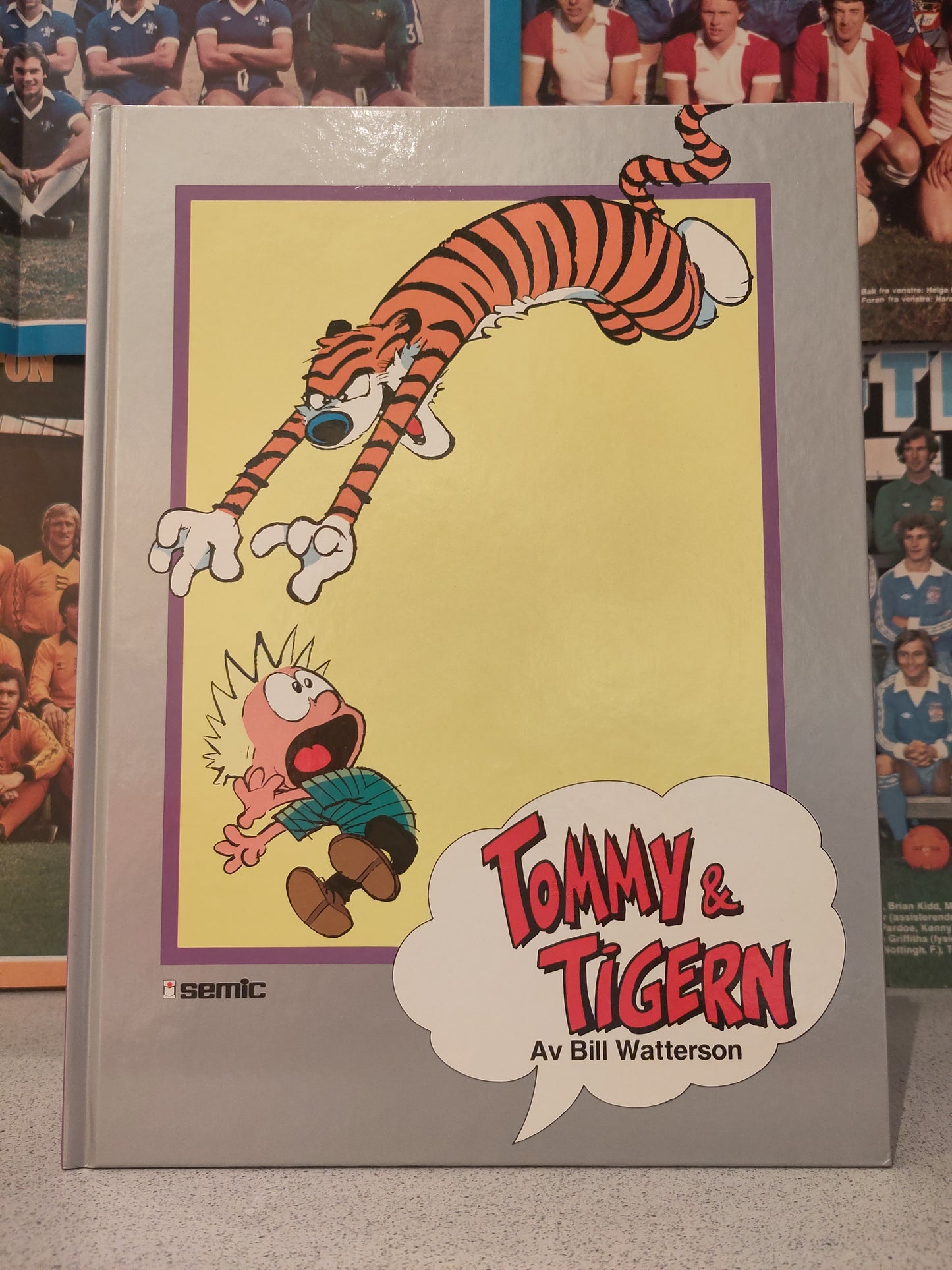 Tommy & Tigern: Bøker Seriesamlerklubben/Semic (Watterson)