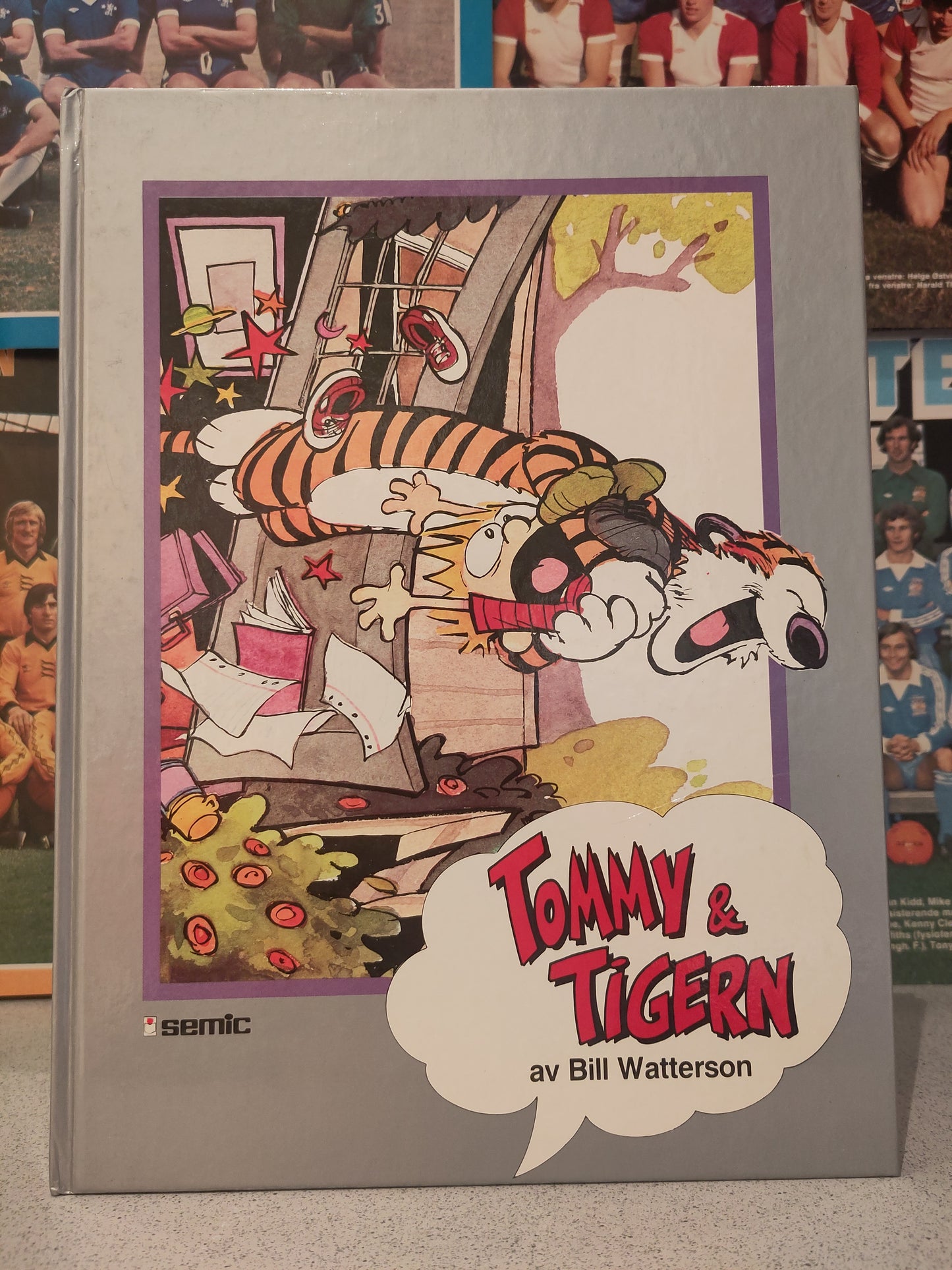 Tommy & Tigern: Bøker Seriesamlerklubben/Semic (Watterson)