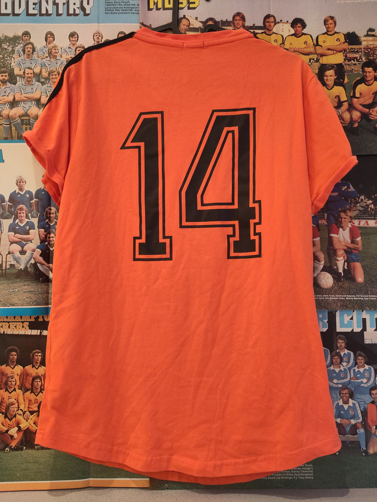 Nederland drakt 1974 hjemme Cruyff retro