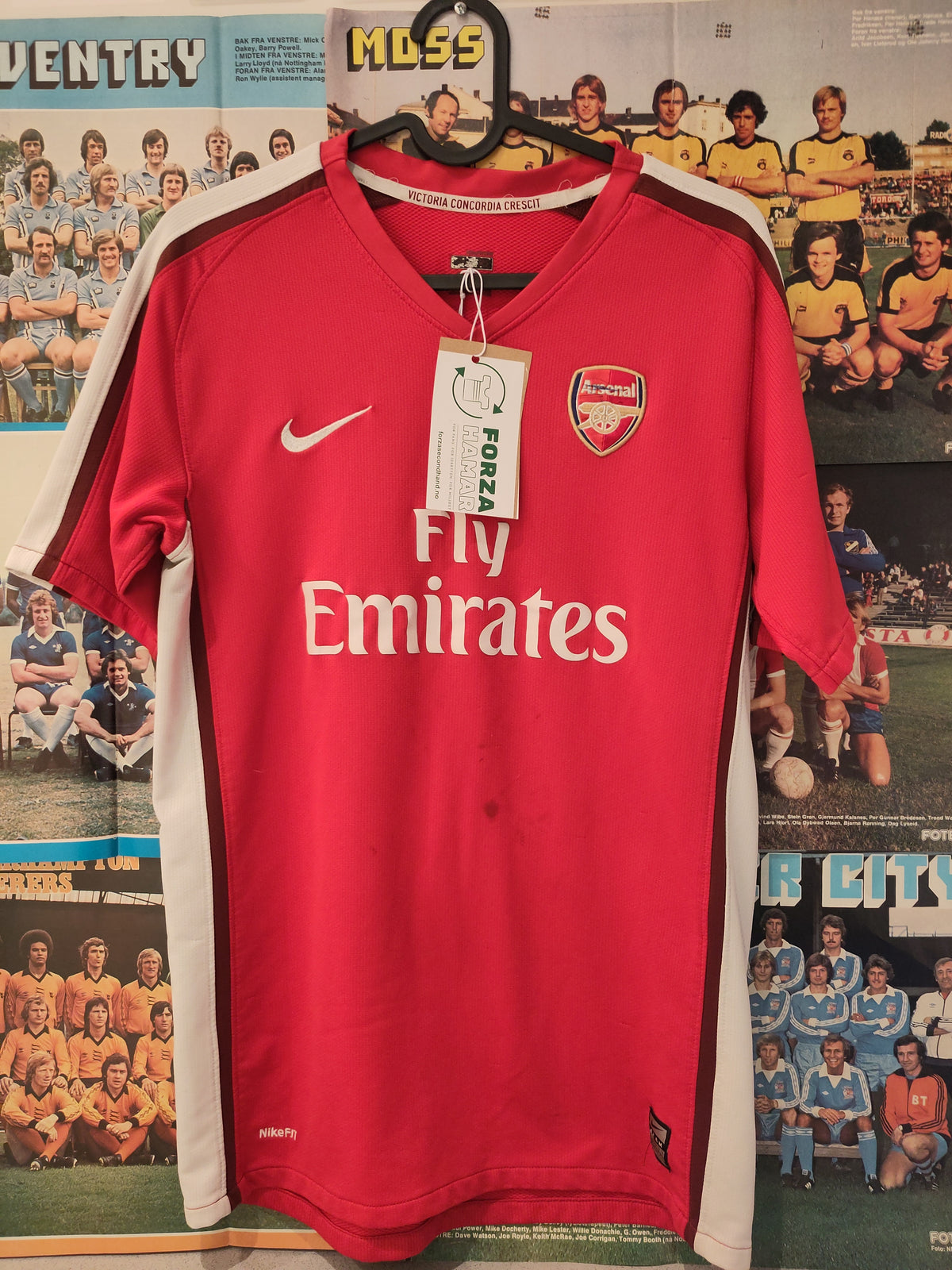 Arsenal drakt 2008-10 hjemme (slitt)