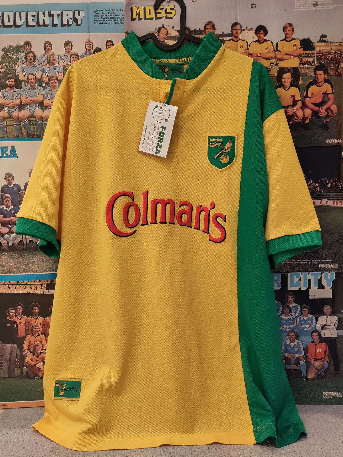 Norwich drakt 1999-01 hjemme