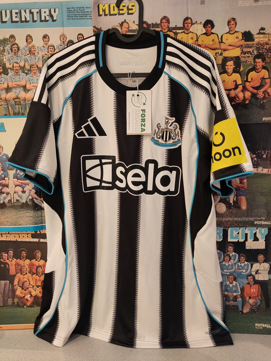 Newcastle drakt 2025-26 hjemme Bruno Guimaraes (BNWT)