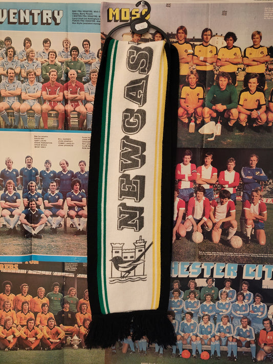 Newcastle skjerf vintage