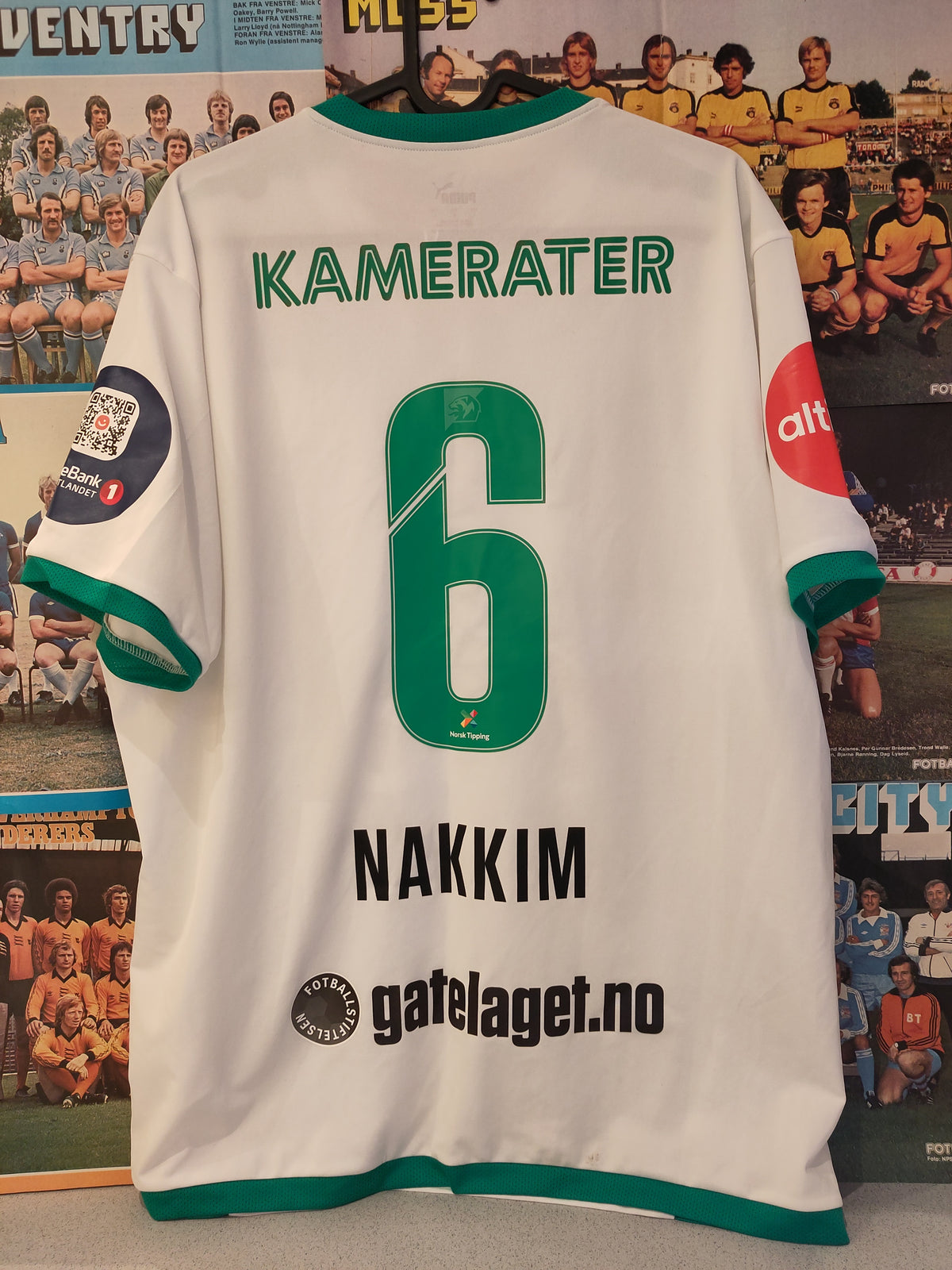 HamKam drakt 2022 hjemme utøverbrukt/kampbrukt Nakkim