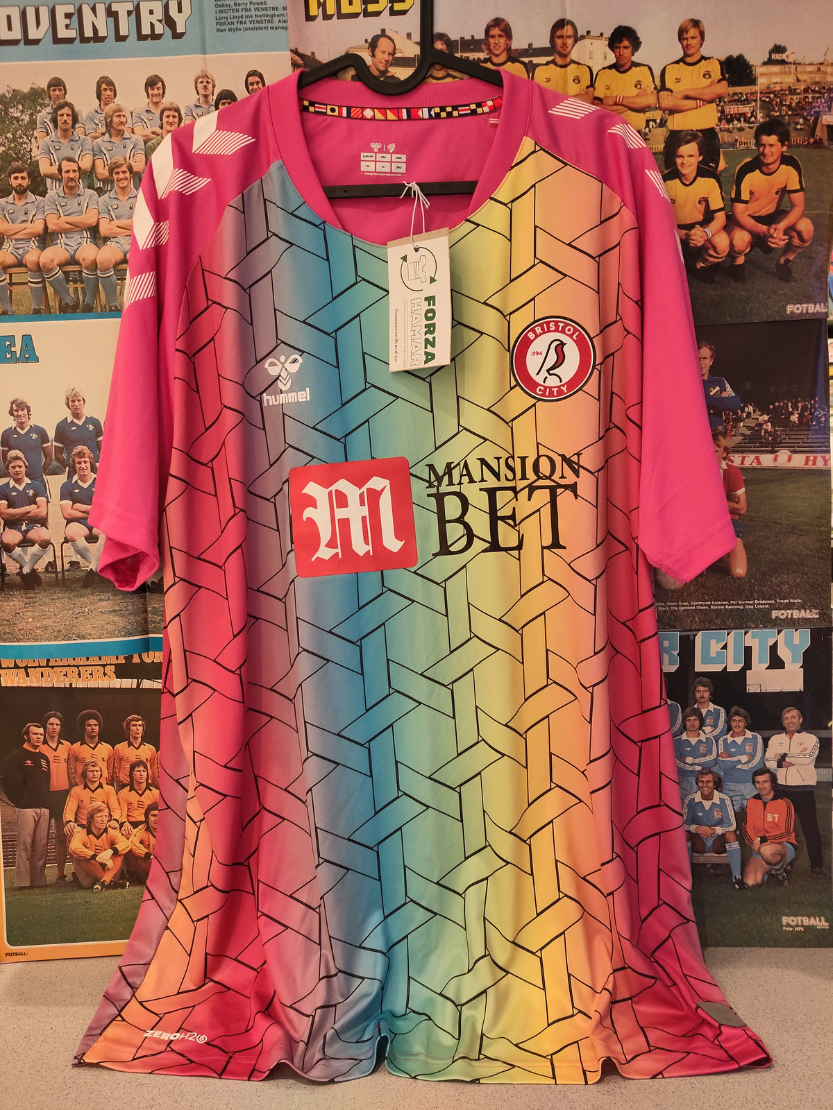 Bristol City drakt 2020-21 keeper (BNWT)