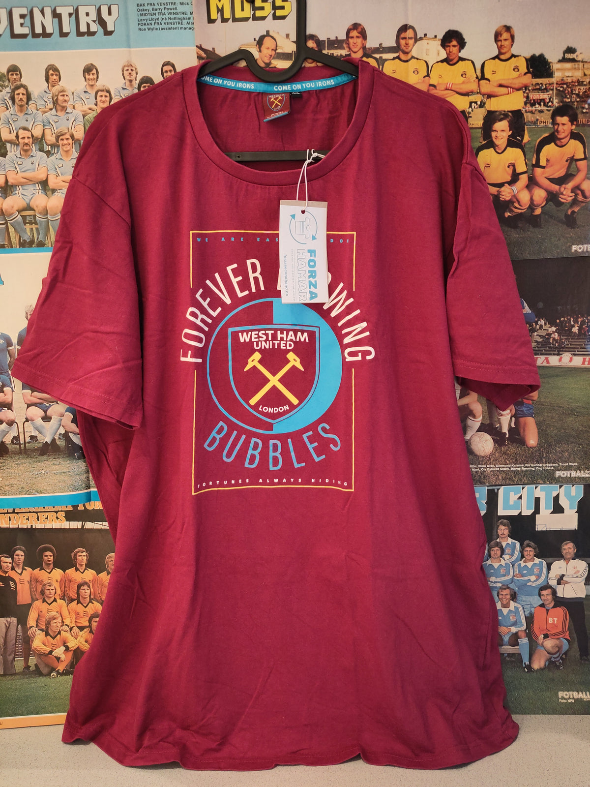 West Ham t-skjorte Forever Blowing Bubbles