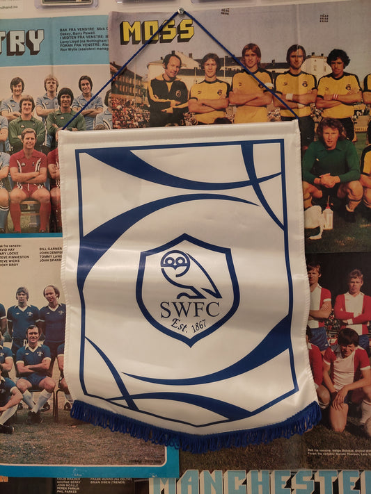 Sheffield Wednesday vimpel stor