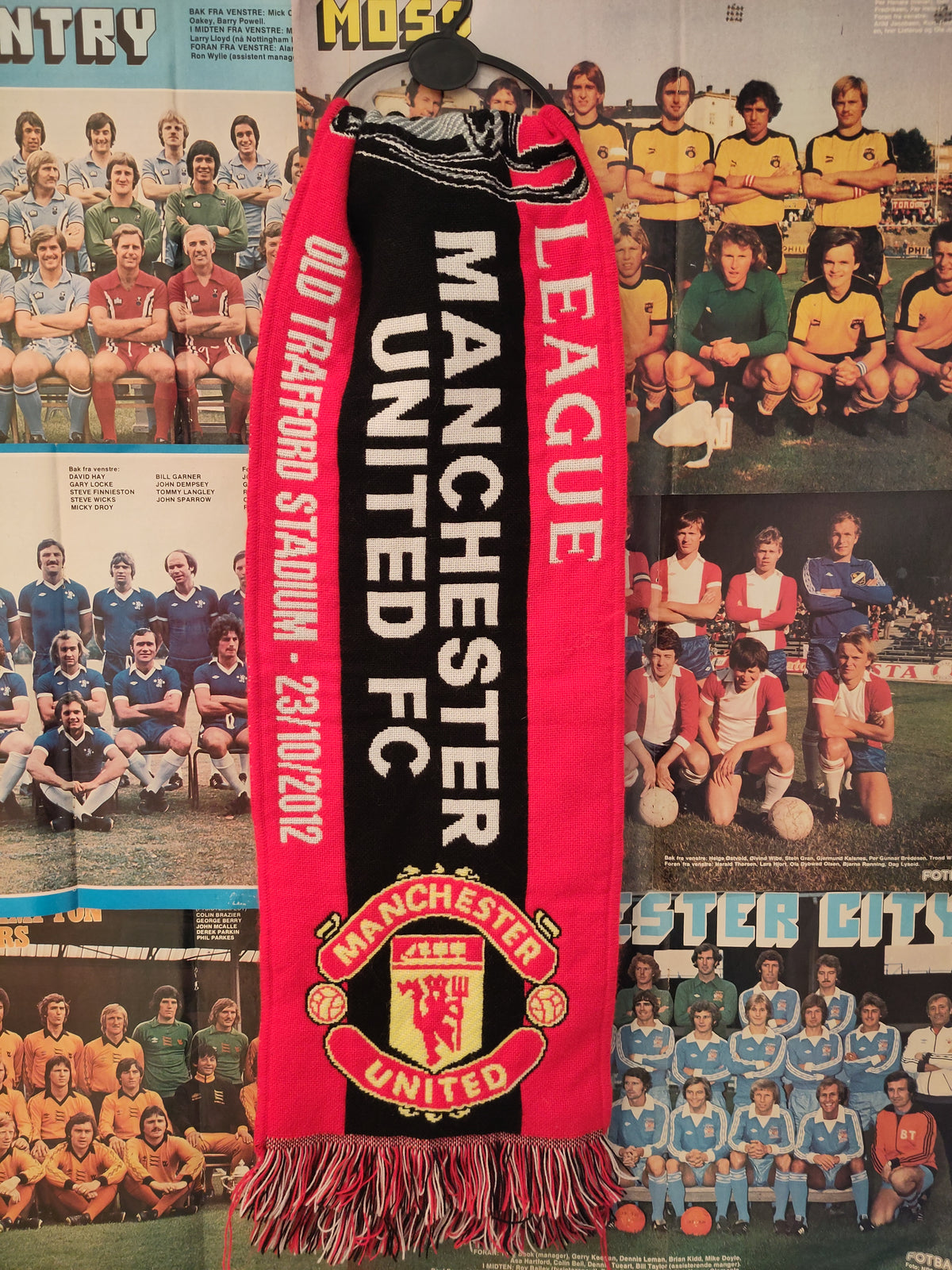 Manchester United skjerf half&half Braga 2012-13*