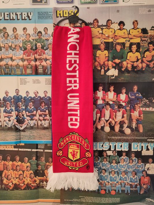 Manchester United skjerf half&half Schalke 04 2010-11 (BNWT)*