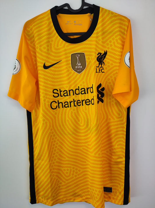 Liverpool shirt 2020-21 home goalkeeper YNWA 96