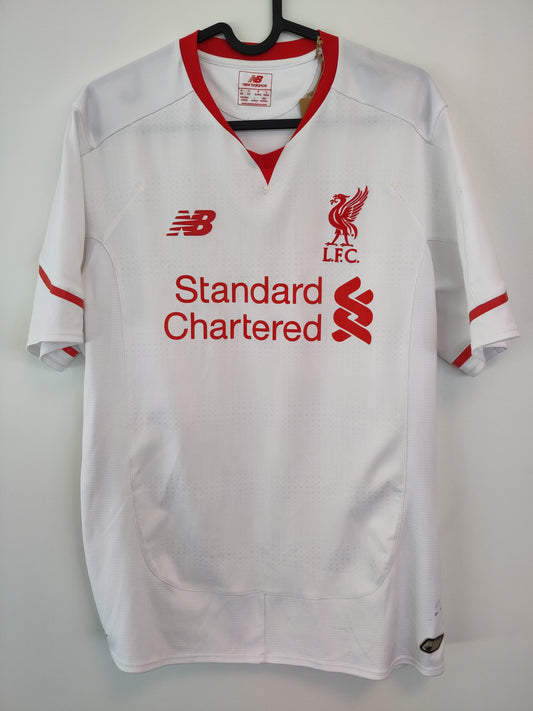 Liverpool away shirt 2015-16 (stains)