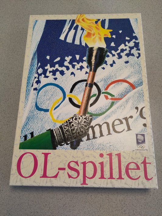 OL 1994 Lillehammer brettspill OL-spillet
